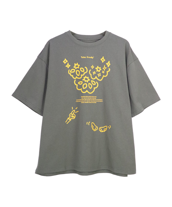 message illustration T-shirt