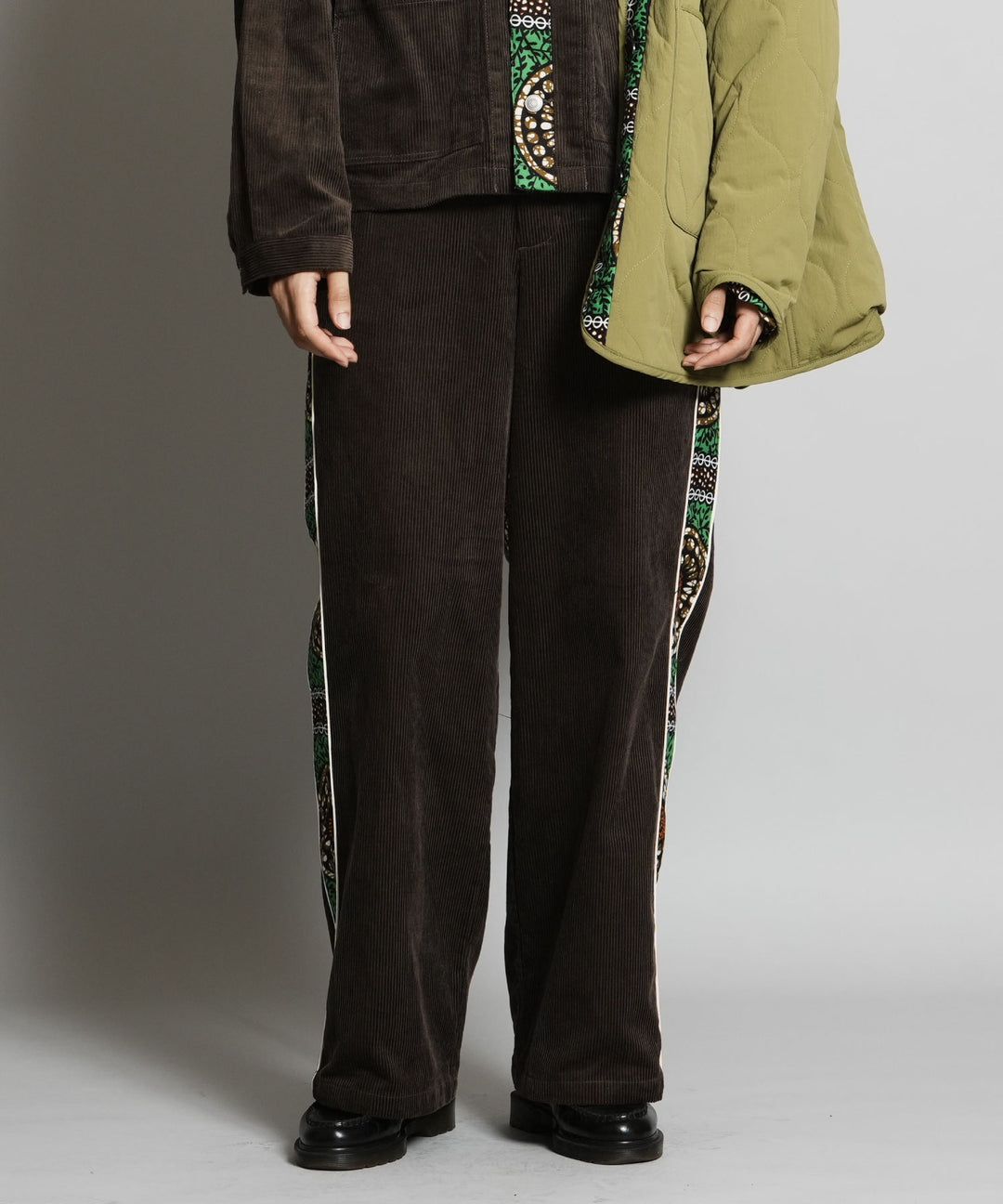 CORDUROY SIDE LINE PANTS