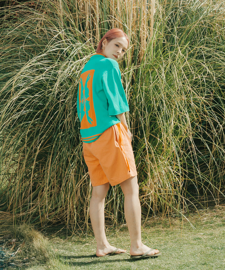 Lucky Charm Motif Knit Polo Cardigan