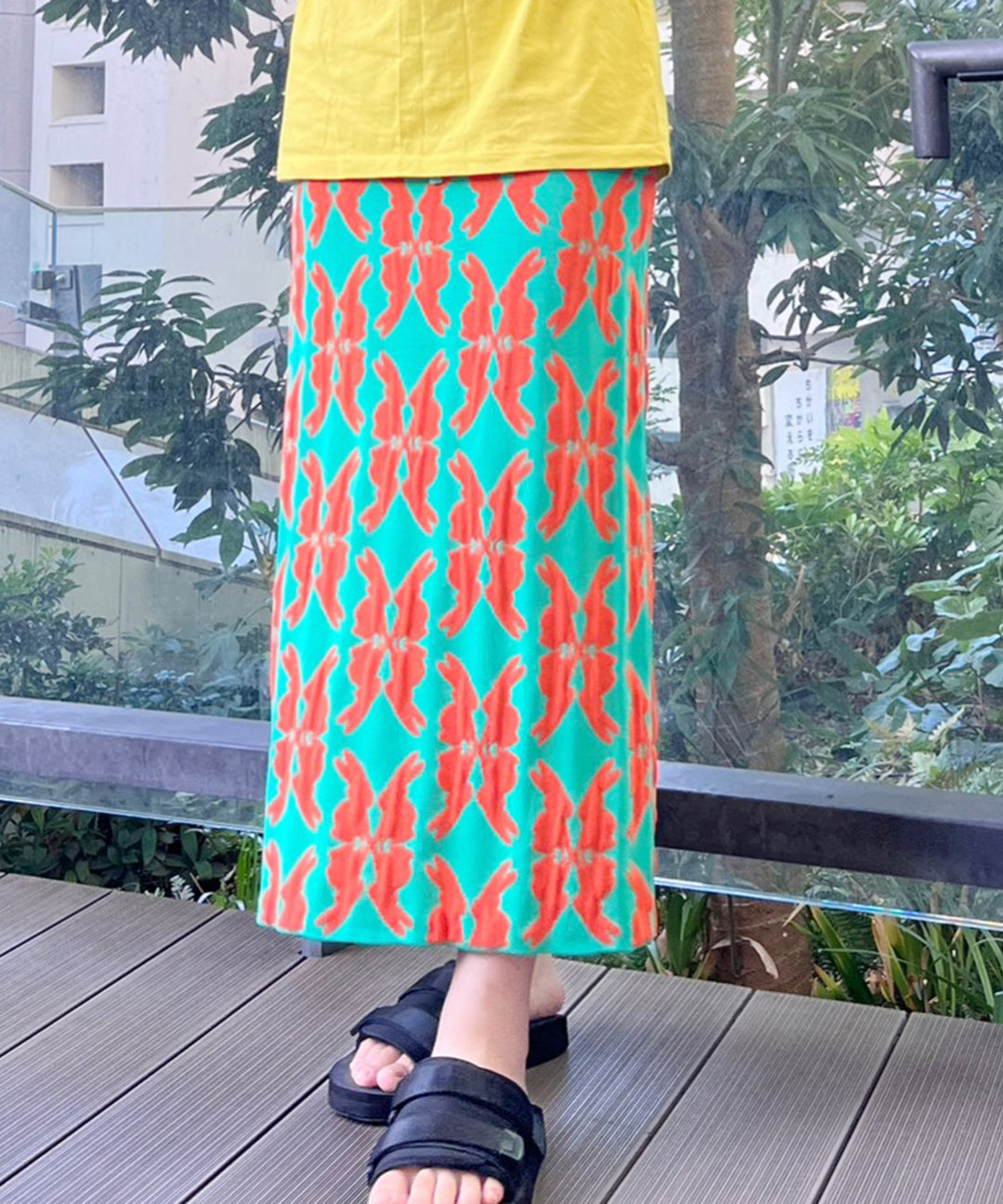 lucky charm motif separate dress
