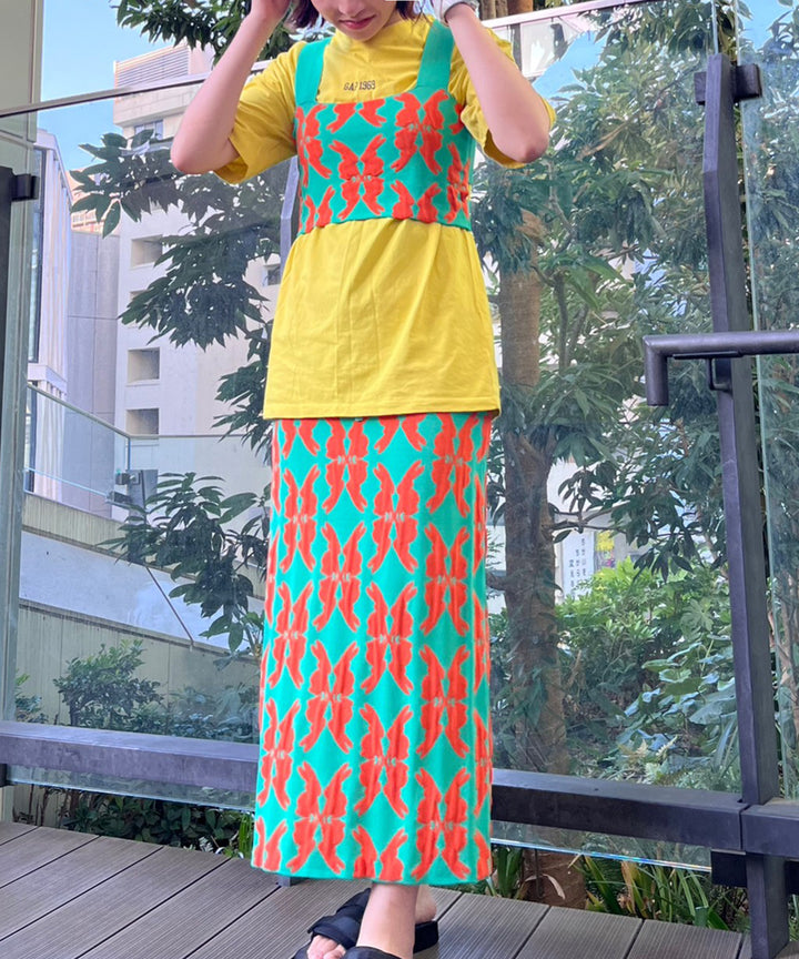 lucky charm motif separate dress