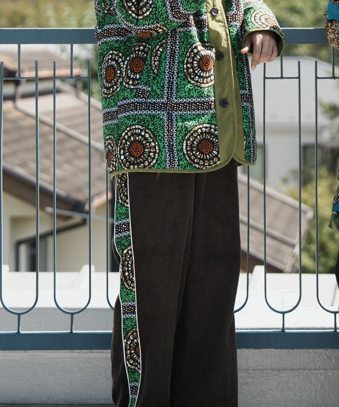 CORDUROY SIDE LINE PANTS