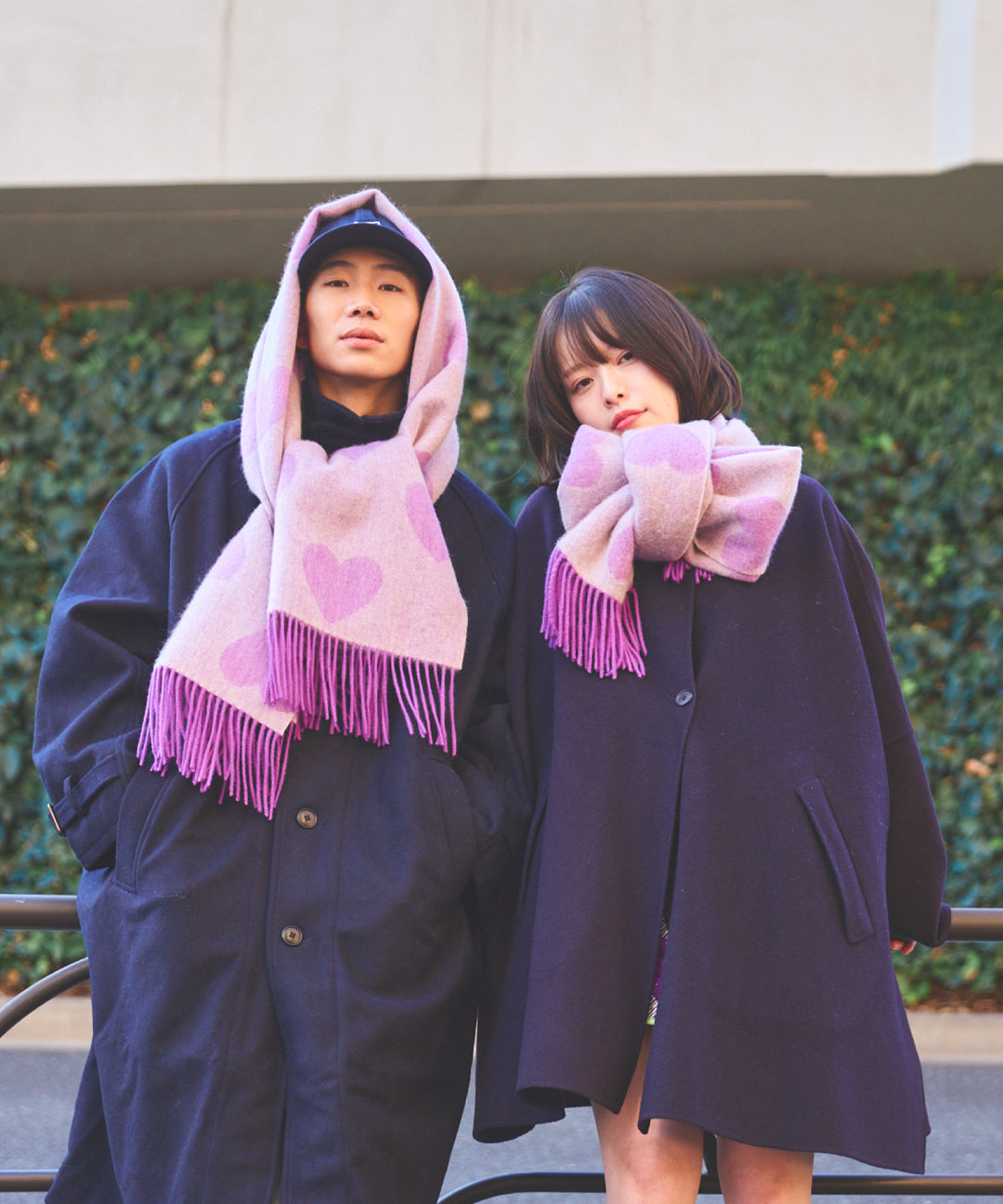 LOVE BOMB PATTERN MUFFLER