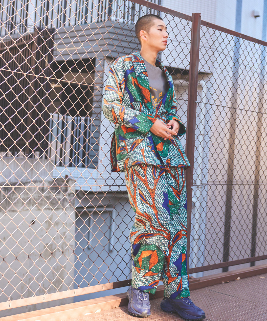 AFRICA ROLLUP PANTS