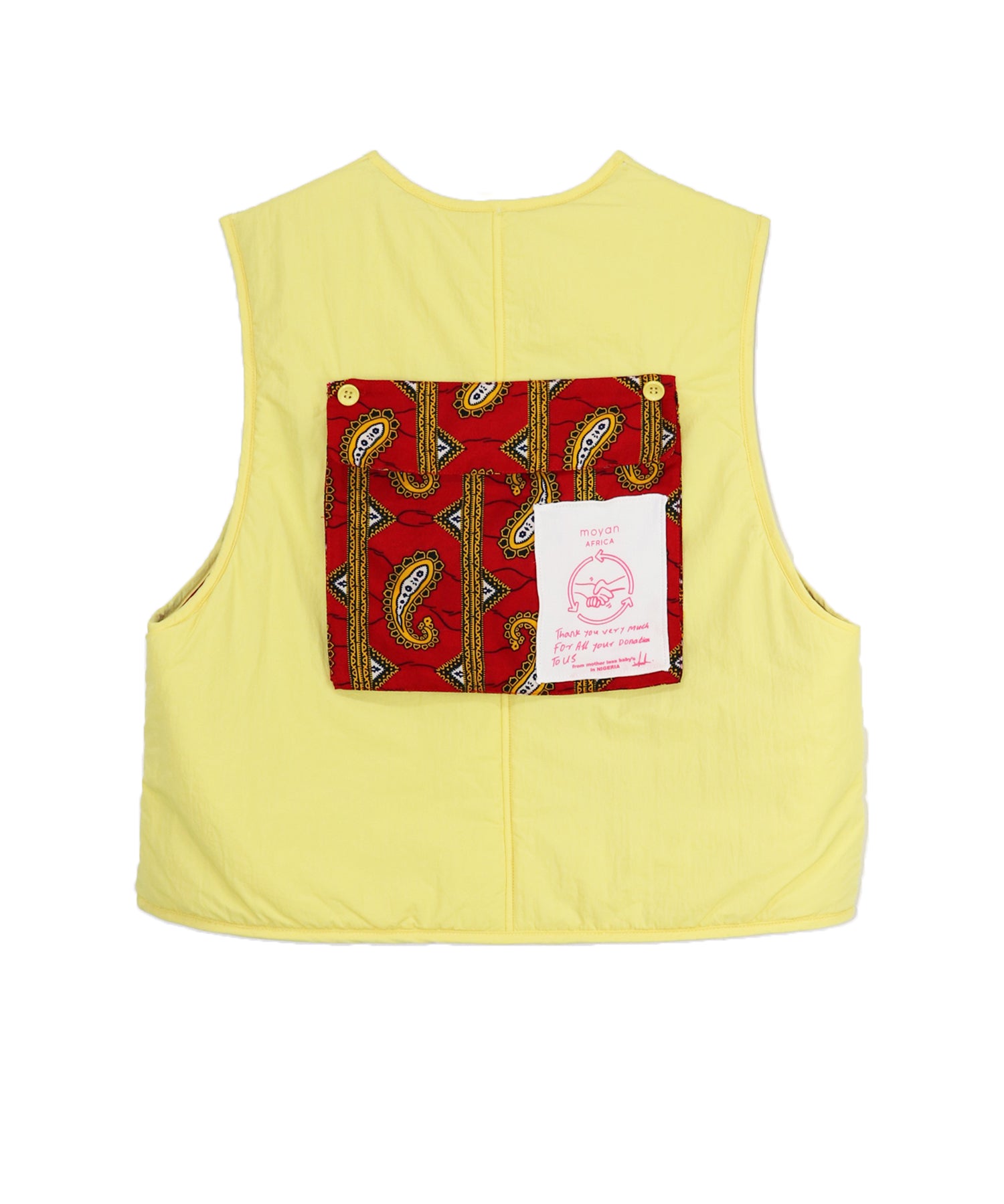 AFRICA REVERSIBLE PADDED VEST – moyan ecri