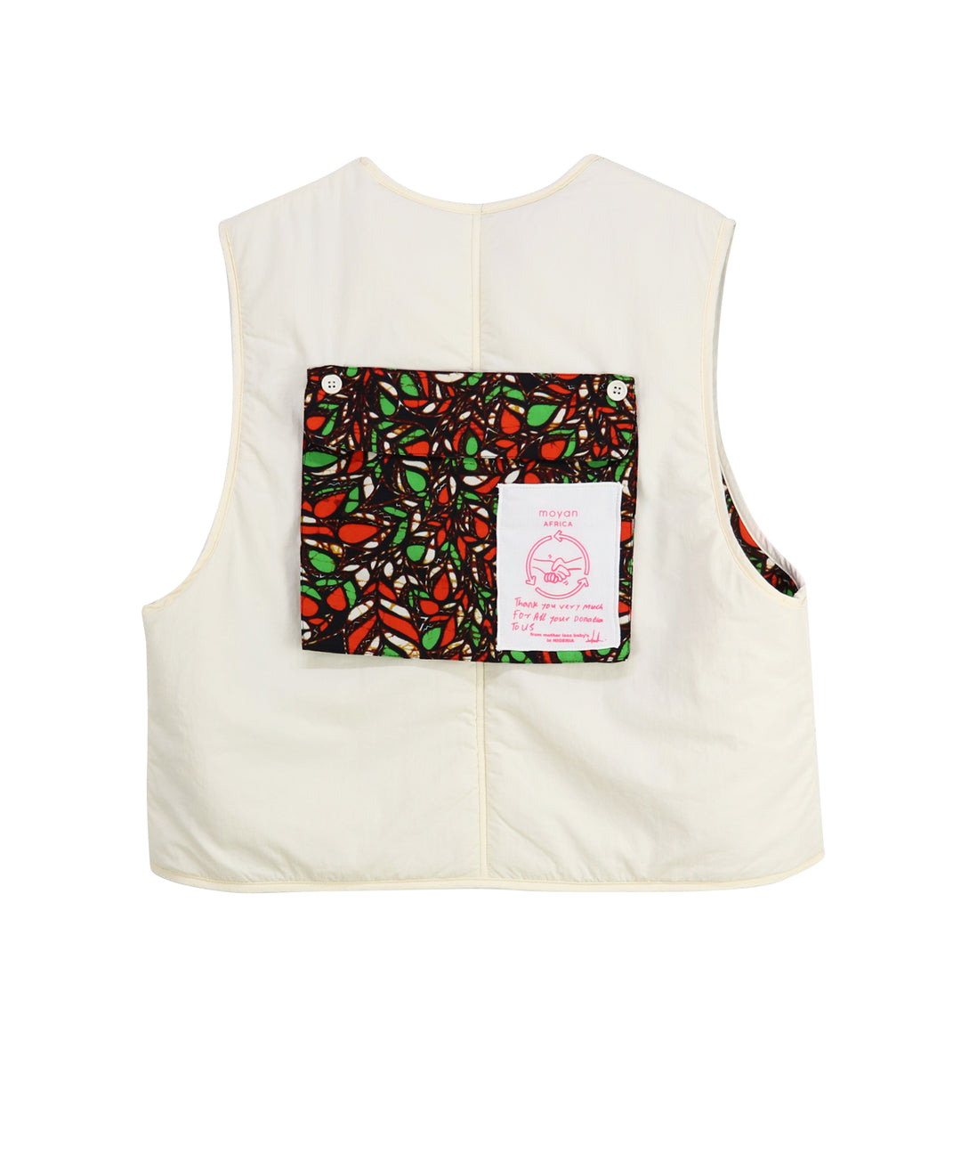 AFRICA REVERSIBLE PADDED VEST