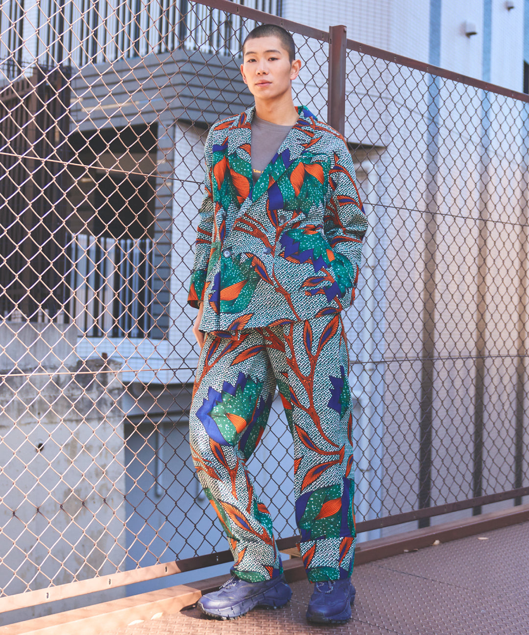 AFRICA ROLLUP PANTS