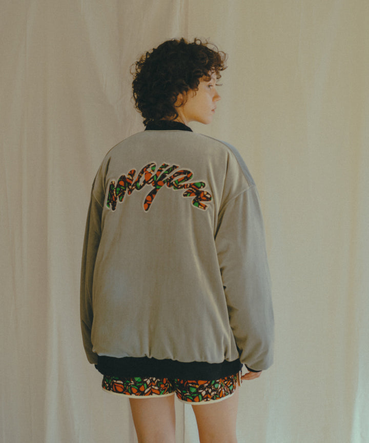 AFRICA REVERSIBLE VELOUR BLOUSON