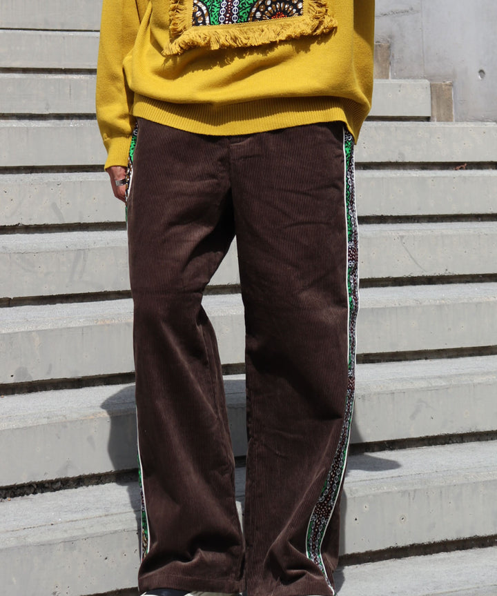 CORDUROY SIDE LINE PANTS