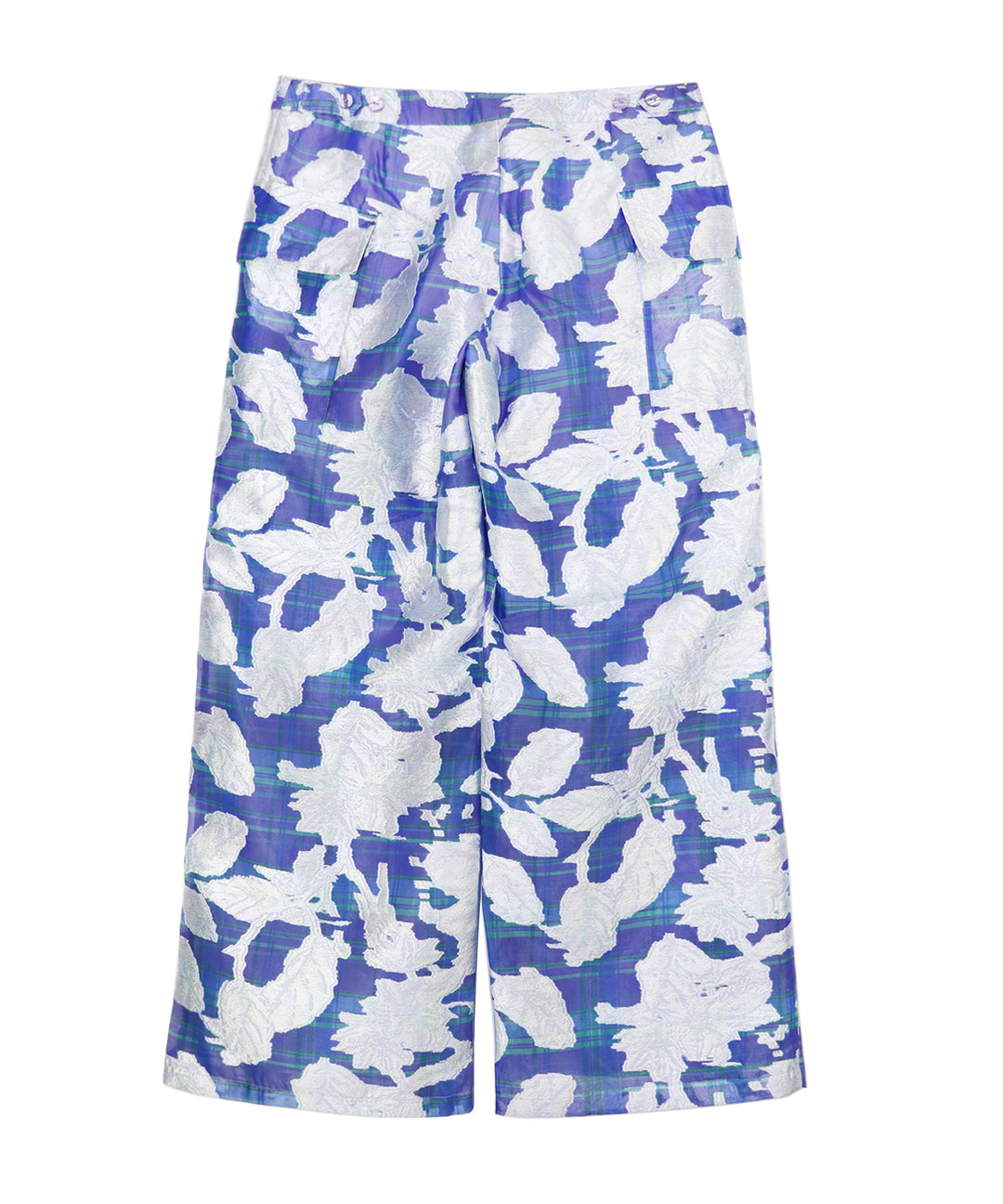 opal sheer check pants