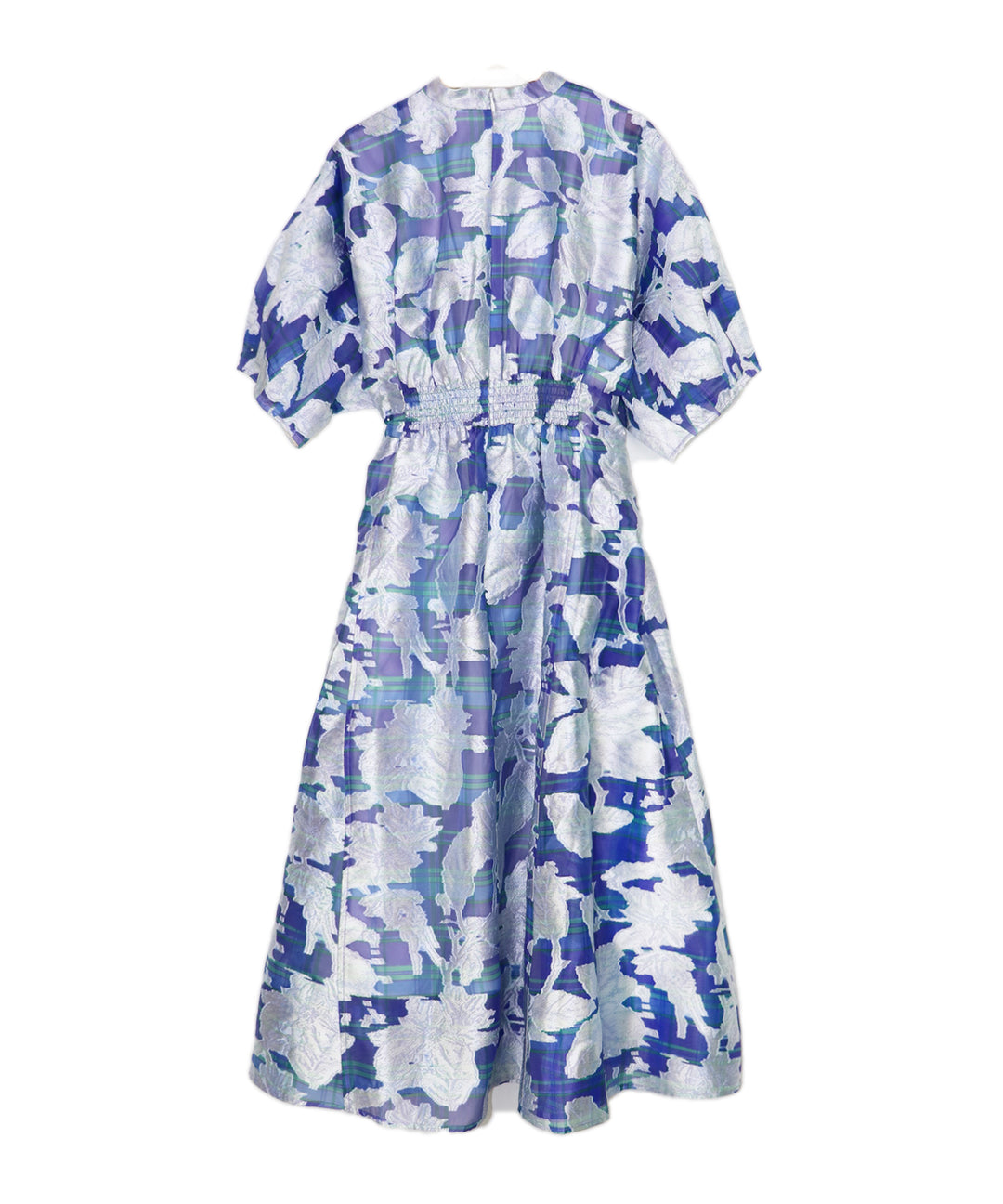 opal sheer check dress
