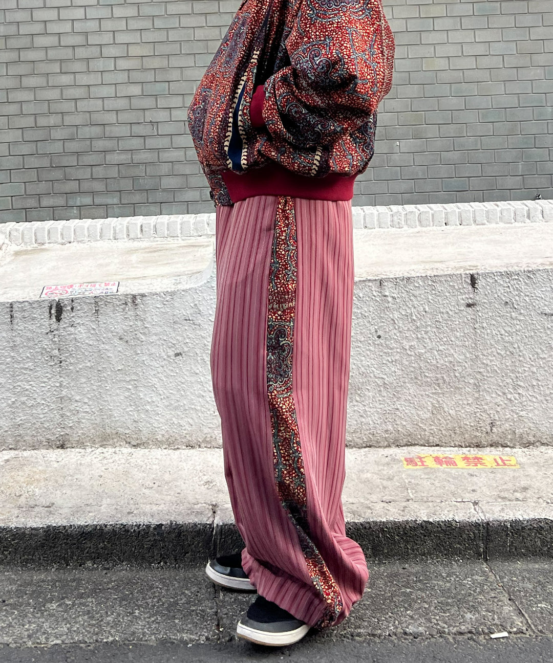 Side line stripe easy pants