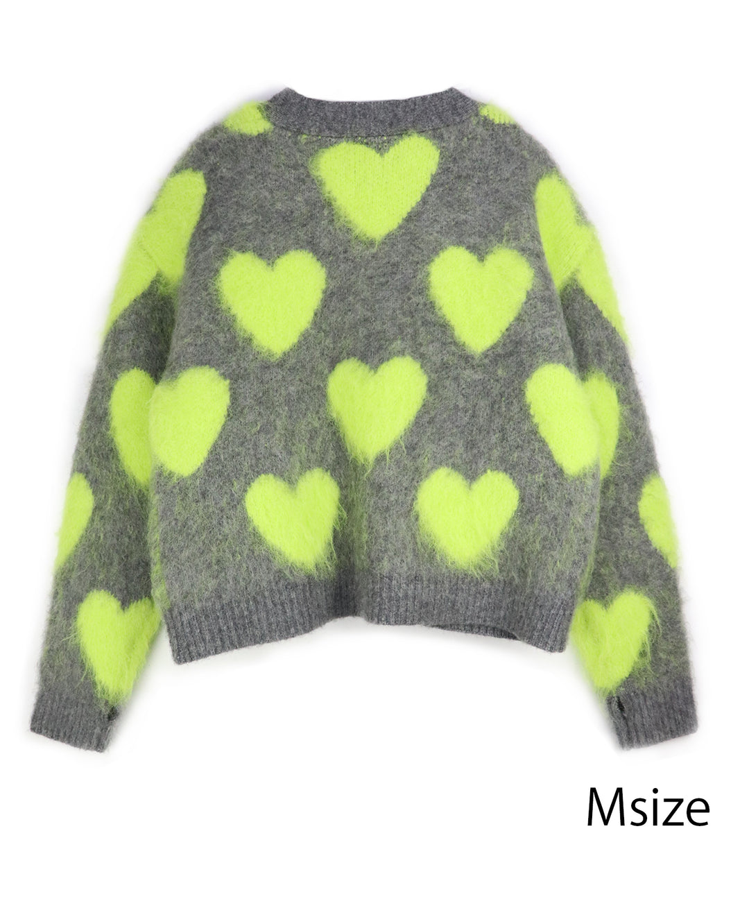 LOVE BOMB BRUSHED KINT CARDIGAN