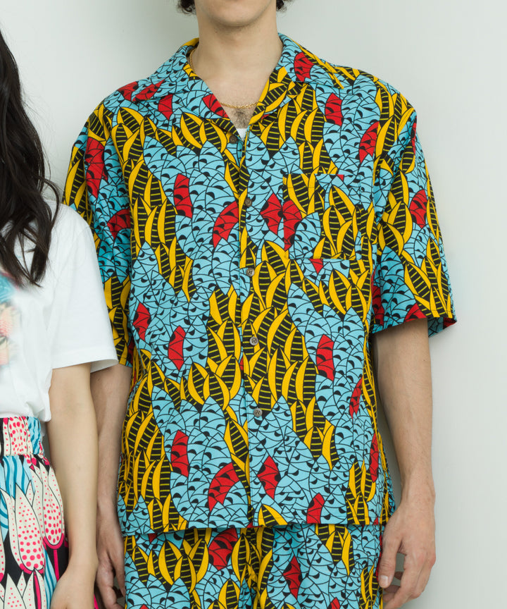 AFRICA OPEN COLLAR SHIRT