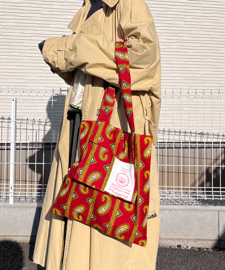 AFRICAN POCKET TOTE BAG