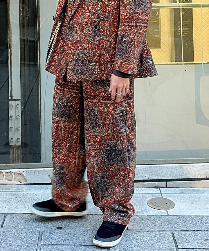 Africa easy tuck pants-3