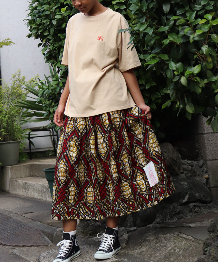Africa Tuck Flare Skirt