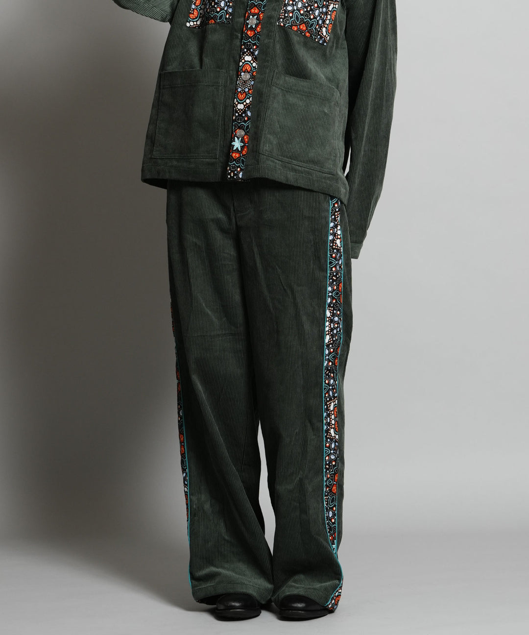 CORDUROY SIDE LINE PANTS