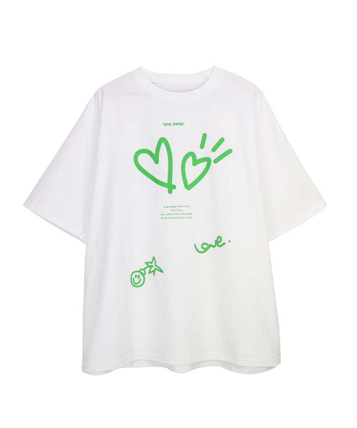message illustration T-shirt