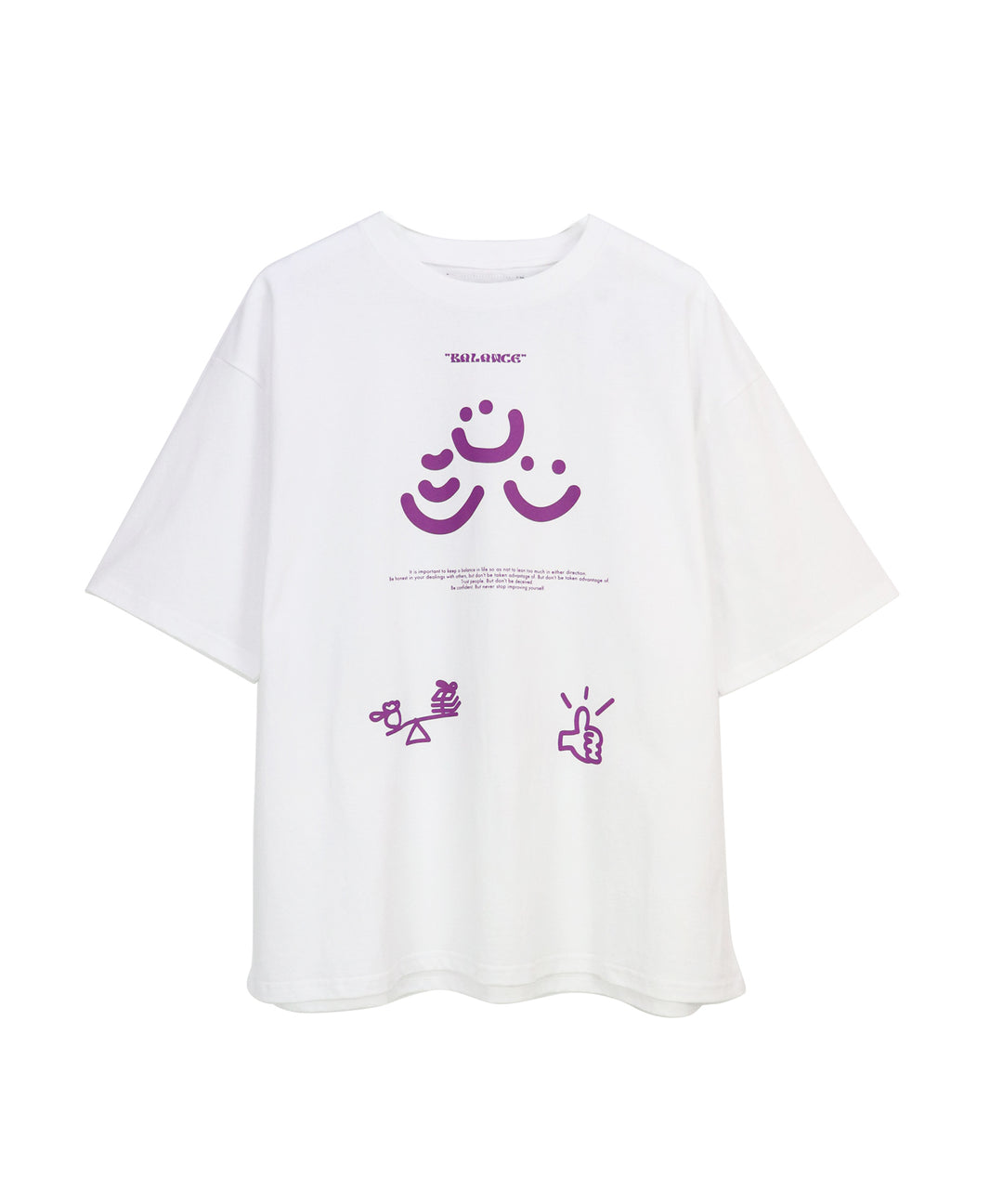 message illustration T-shirt