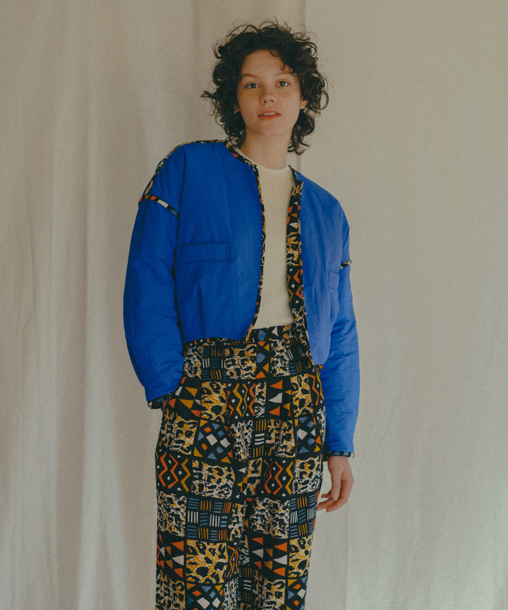 AFRICA REVERSIBLE PADDED SHORT BLOUSON