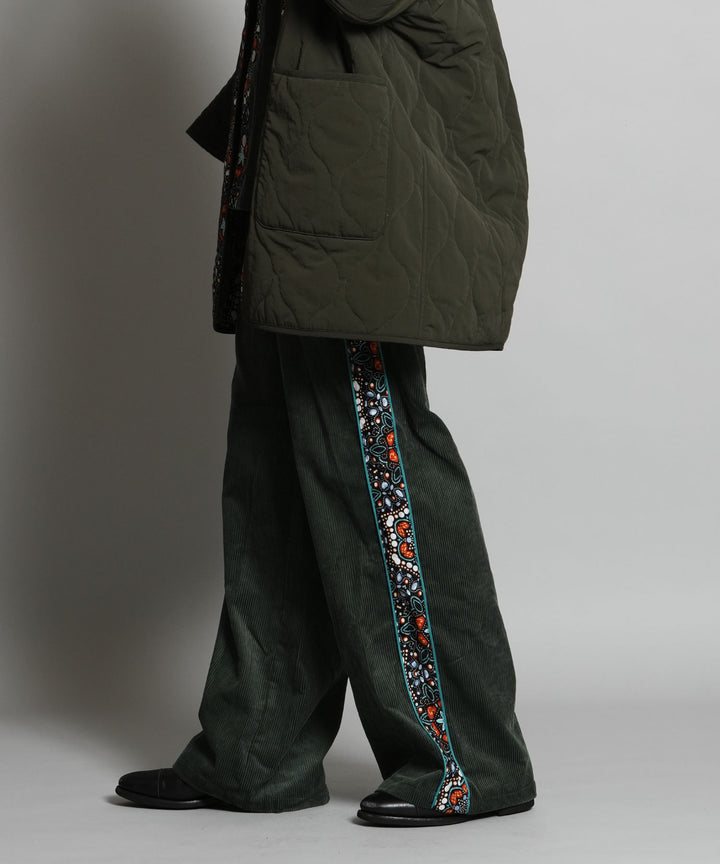 CORDUROY SIDE LINE PANTS