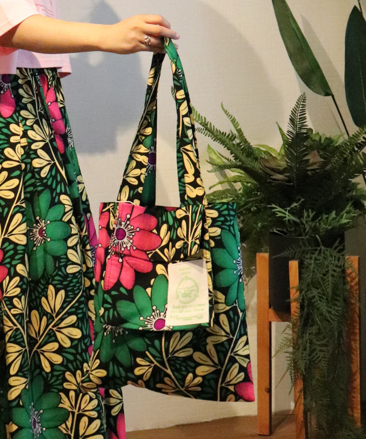 AFRICAN POCKET TOTE BAG