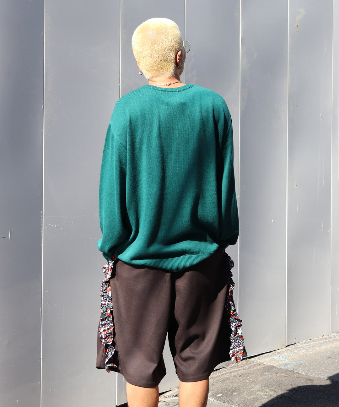 AFRICA FRINGE FRAME KNIT PULLOVER