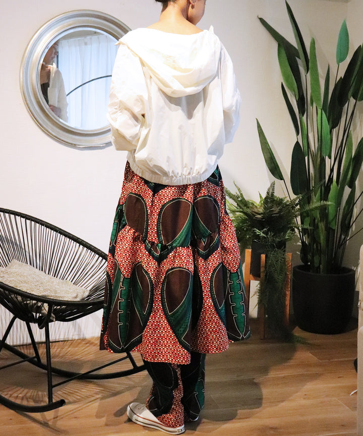Africa tiered cami dress