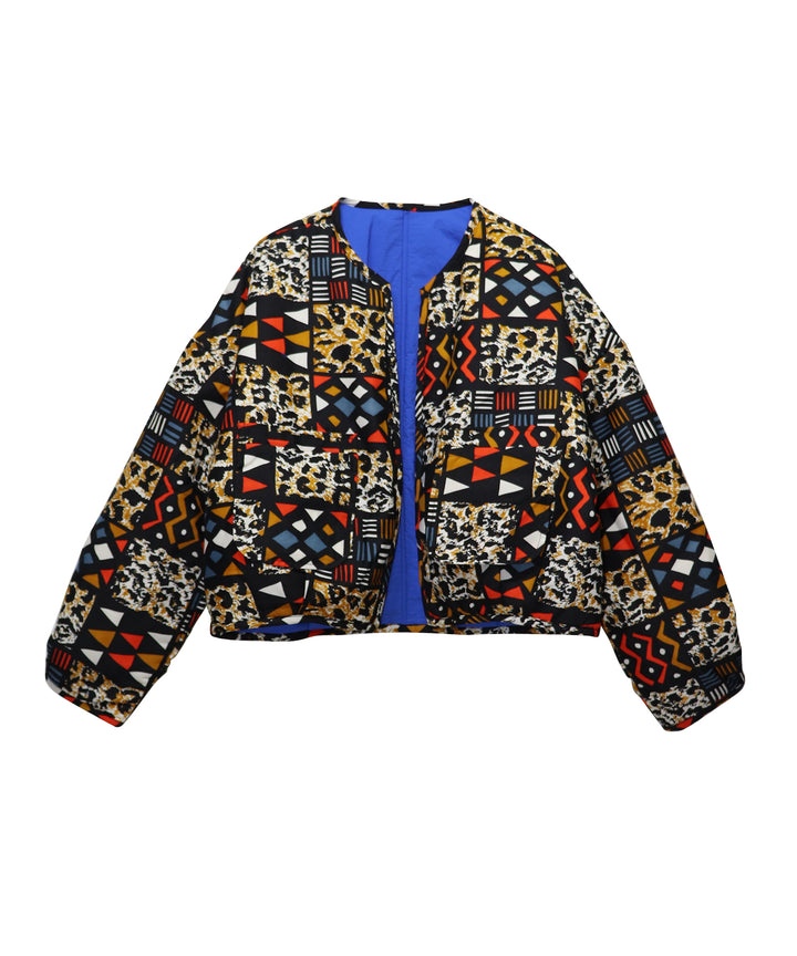 AFRICA REVERSIBLE PADDED SHORT BLOUSON