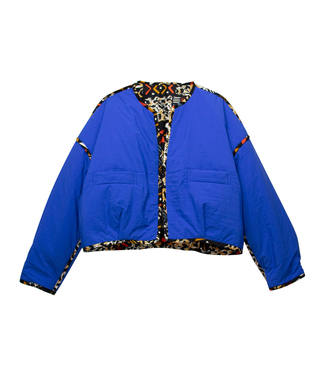 AFRICA REVERSIBLE PADDED SHORT BLOUSON
