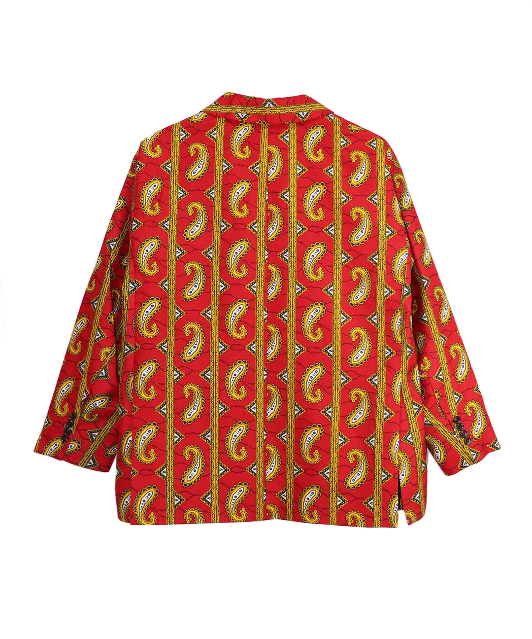 AFRICA PEAKED LAPEL DOUBLE JACKET
