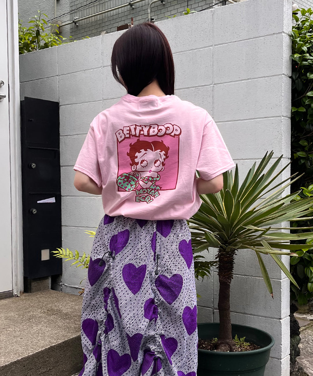 moyan×Betty Boop collaborration T-shirts