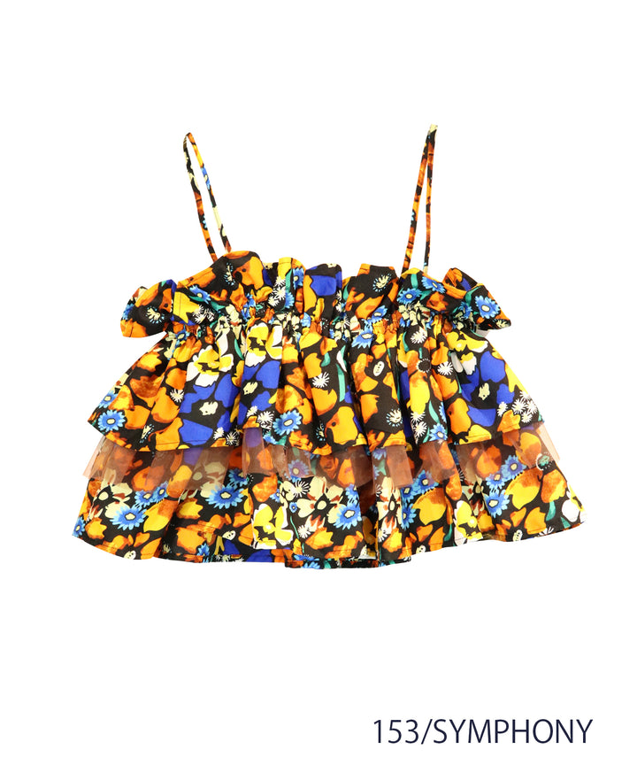 Vorume frill multiway cami Bustier