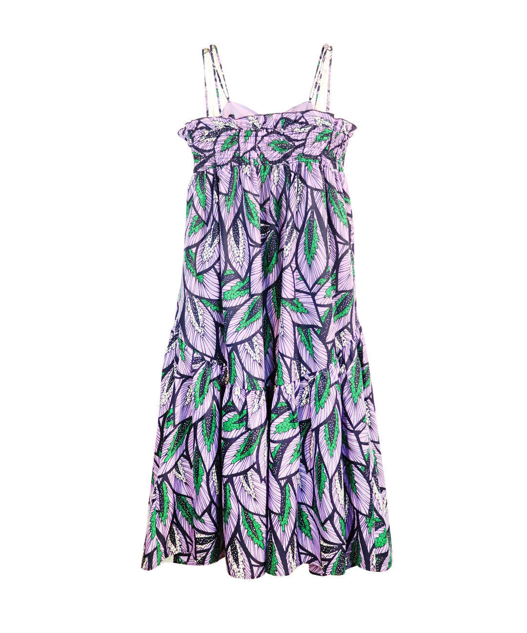 Africa tiered cami dress