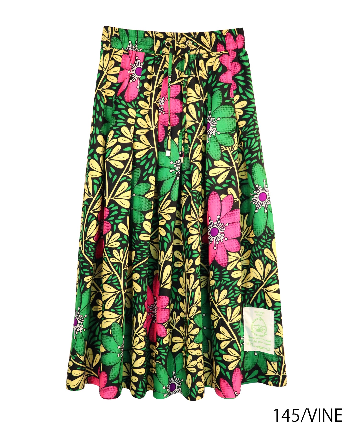 Africa tuck flare skirt – moyan ecri