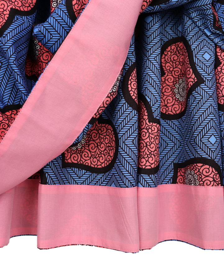 AFRICAN TUCK FLARE SKIRT