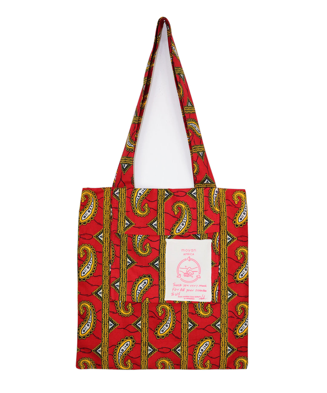 AFRICAN POCKET TOTE BAG