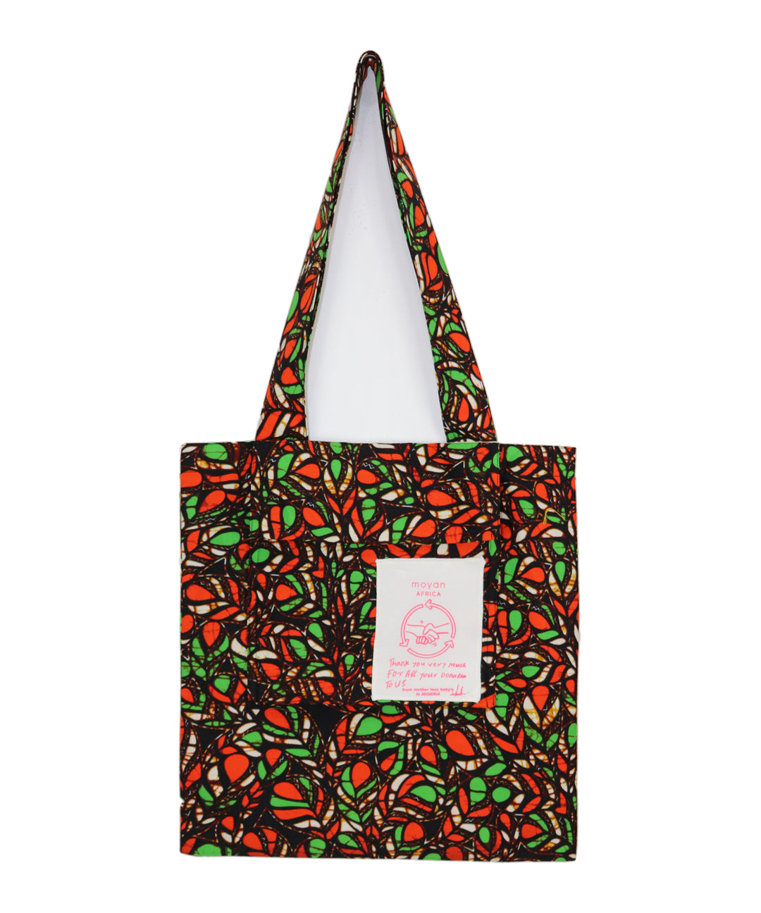 AFRICAN POCKET TOTE BAG