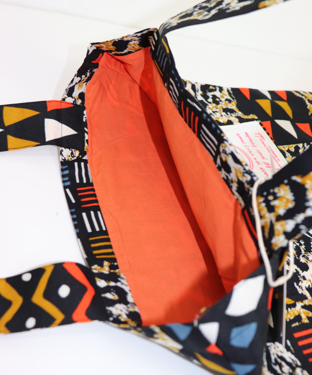 AFRICAN POCKET TOTE BAG