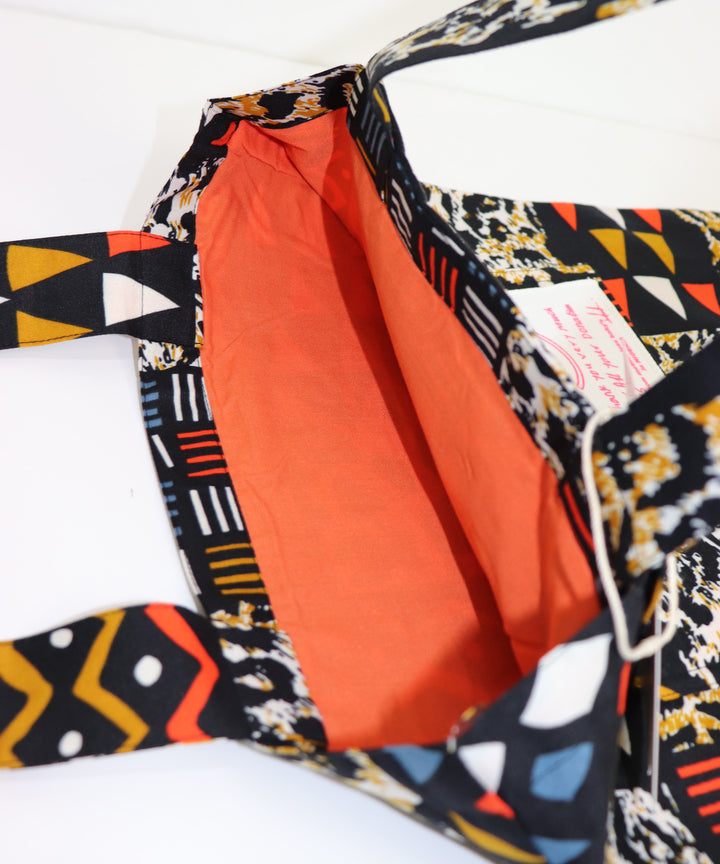 AFRICAN POCKET TOTE BAG