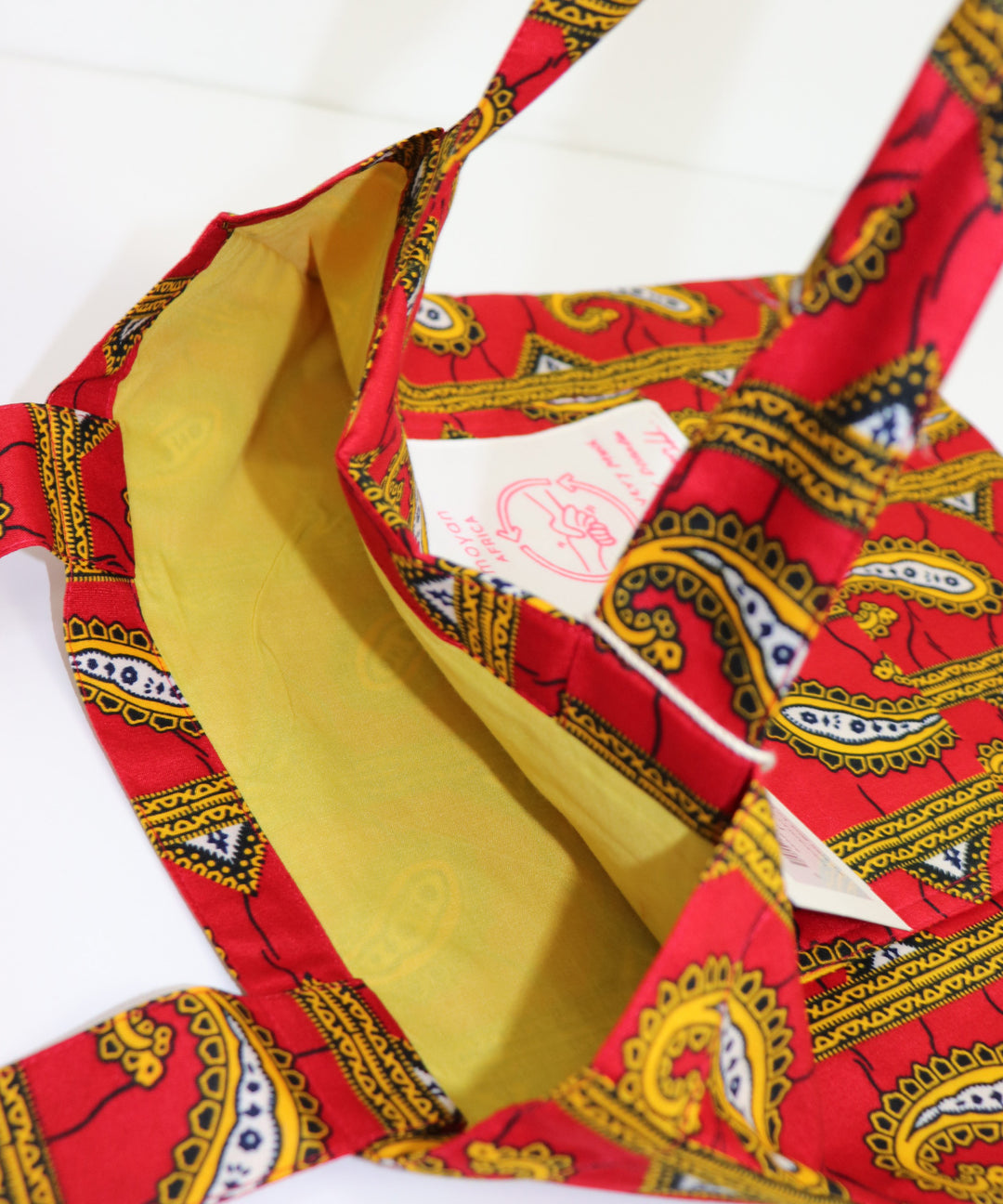 AFRICAN POCKET TOTE BAG