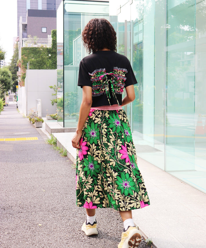 AFRICA REVERSIBLE DREWSTRING SKIRT