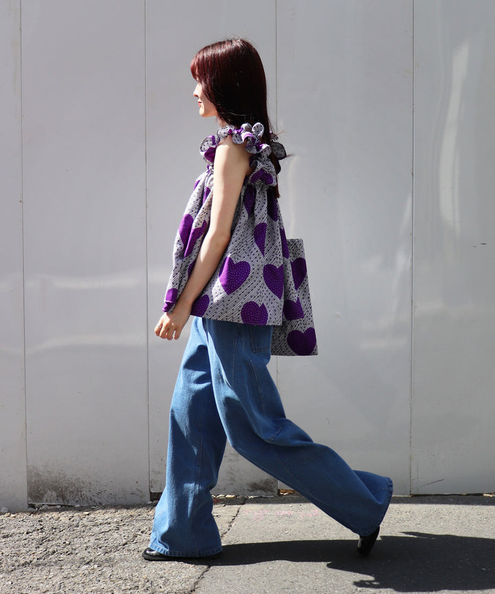 SHOULDER FRILL CAMI BUSTIER