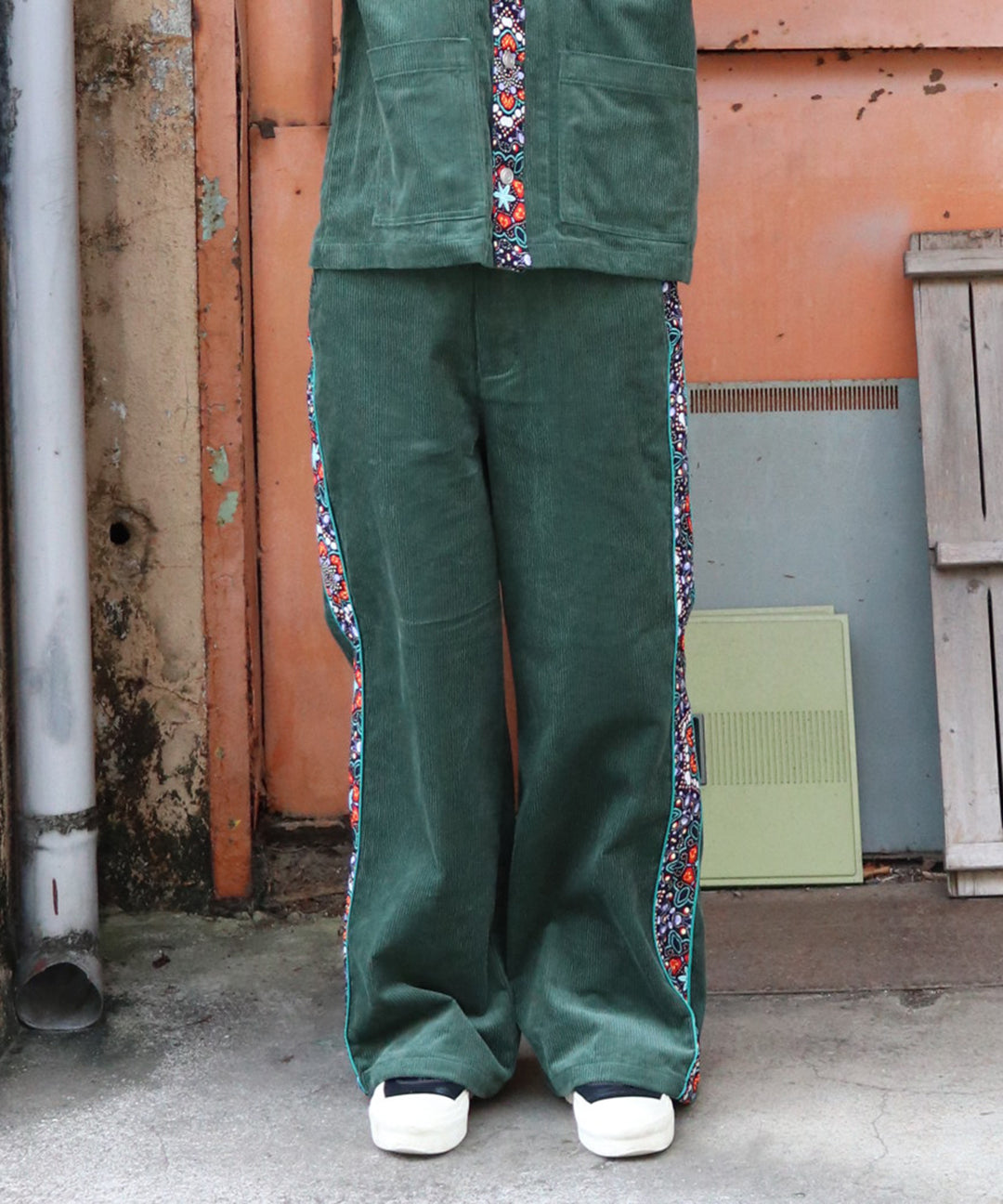 CORDUROY SIDE LINE PANTS