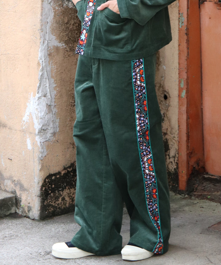 CORDUROY SIDE LINE PANTS