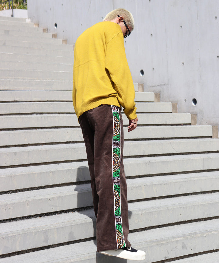 CORDUROY SIDE LINE PANTS