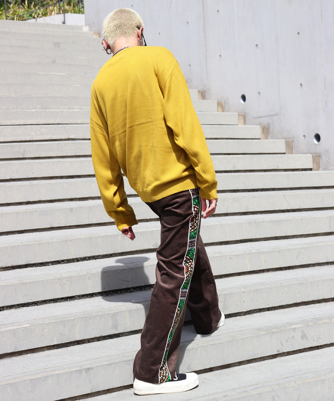 CORDUROY SIDE LINE PANTS