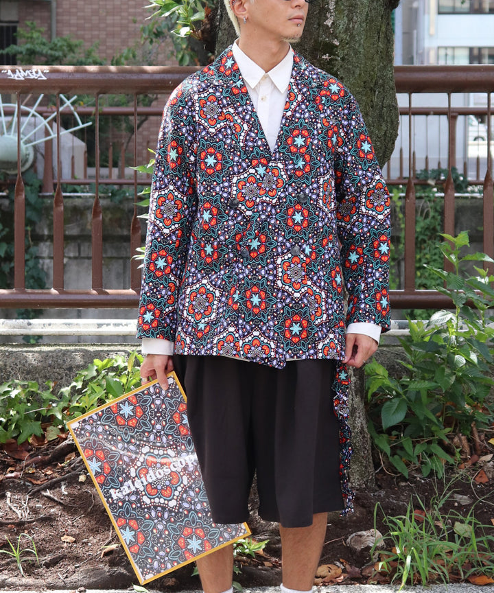 SIDE FRILL MIDDLE PANTS