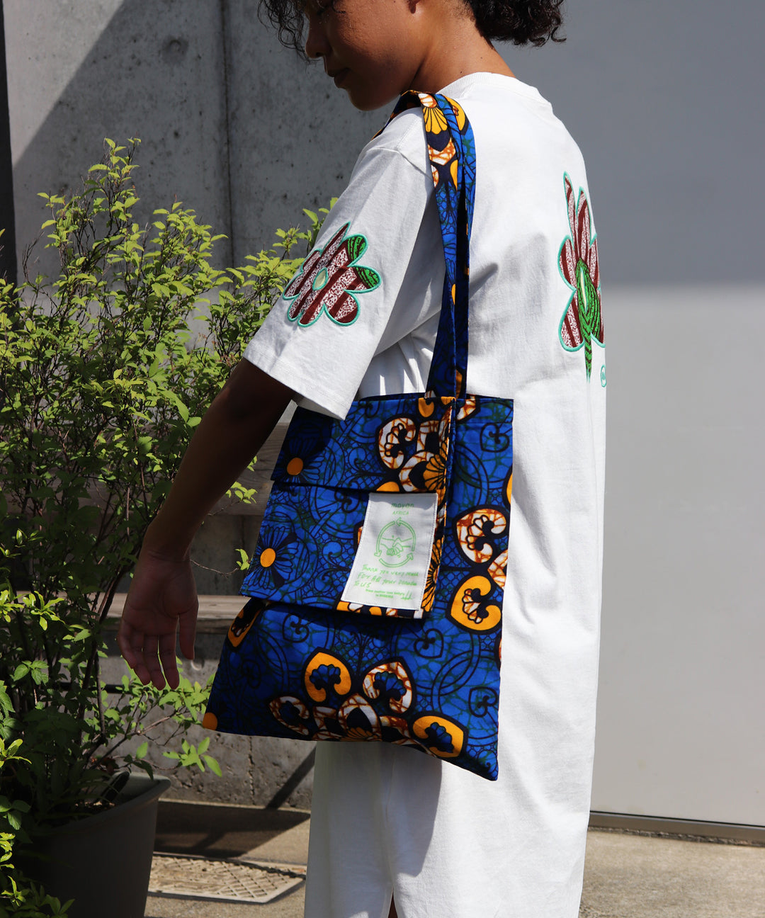 AFRICAN POCKET TOTE BAG